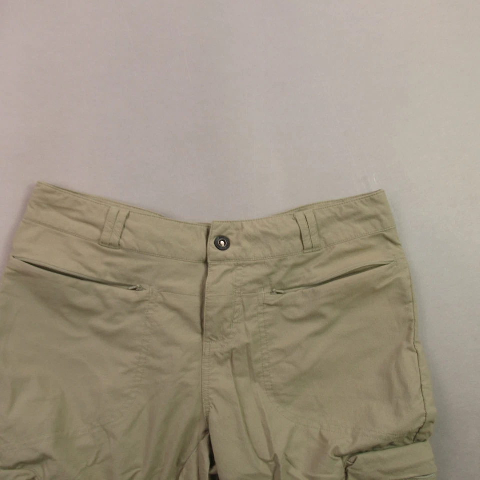 Pantalones REI para mujer 10 pequeños senderismo bolsillo cremallera piernas cintura elástica Foto 3 de 4