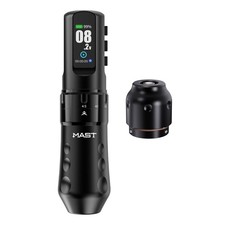 Mast Tattoo Flip4 Pro Wireless Pen Machine Gun 1 Battery, Black