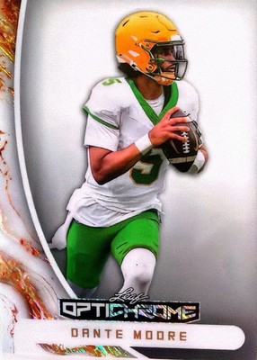 Dante Moore 1/1 Leaf Optichrome #63 1/1 Oregon Ducks