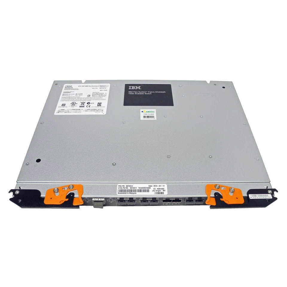 IBM Flex System Fabric EN4093R 10Gb Scalable Switch Module 95Y3311 95Y3312 - Bild 3 von 4