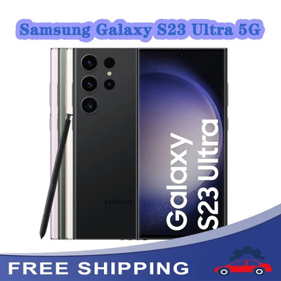 Factory NEW&SEALED Samsung Galaxy S23 Ultra 5G Unlocked ALL GSM+CDMA 512/256GB