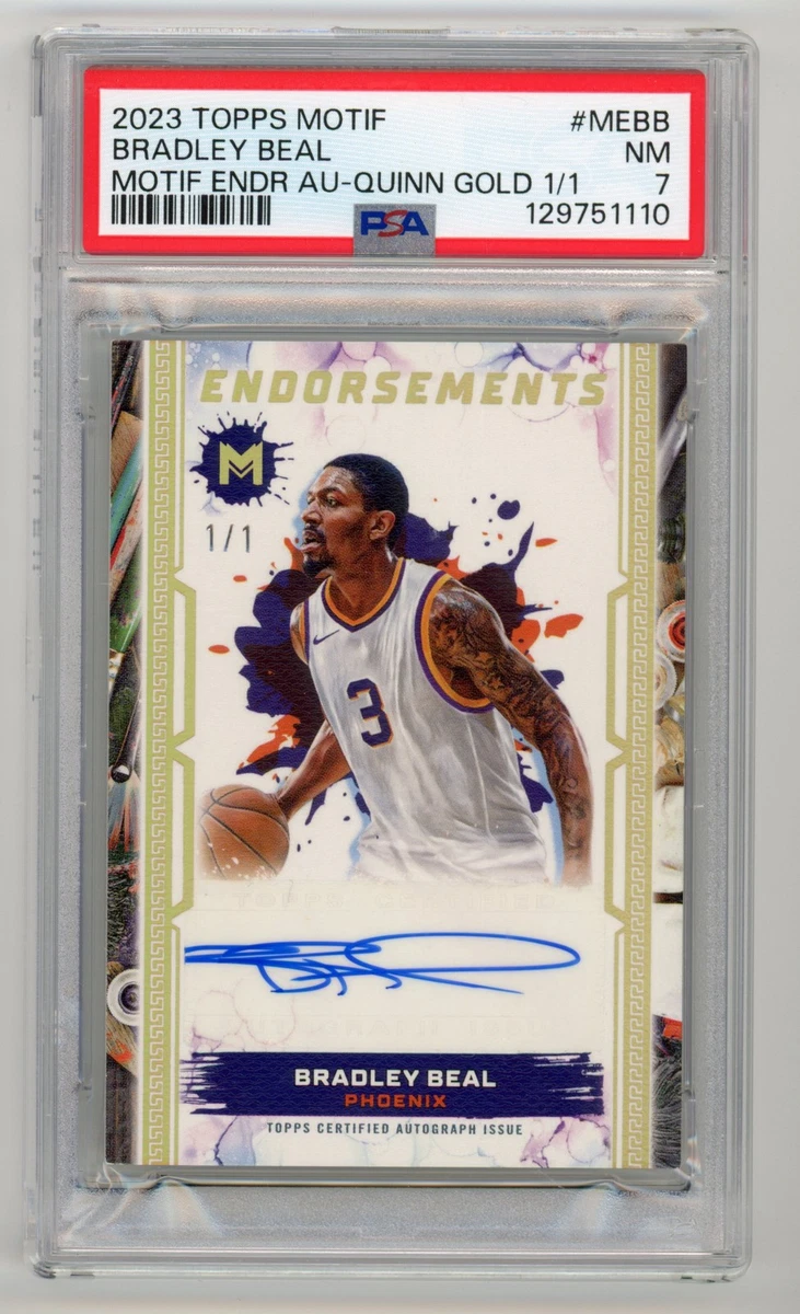 Bradley Beal Basketball Autographed Sports Trading Cards