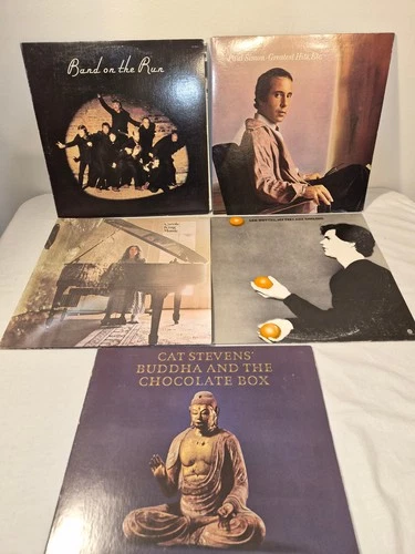 Vinyl Record Lot Pop, Paul McCartney, Paul Simon and others