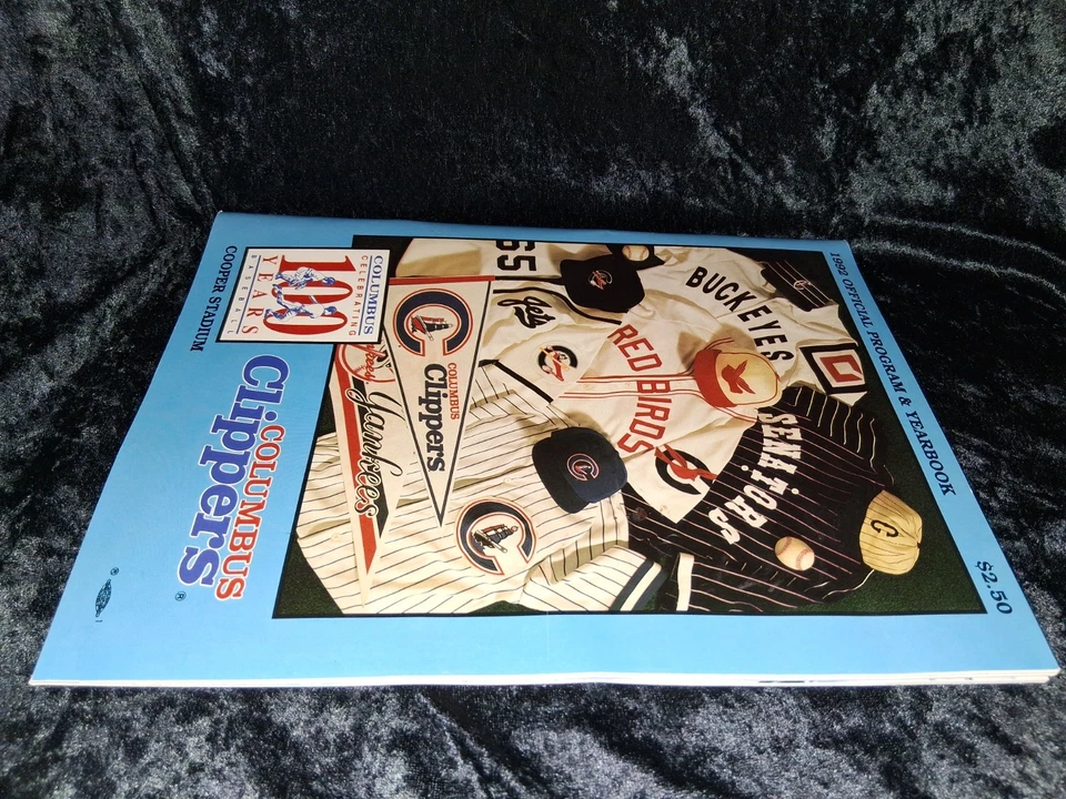 1992 Columbus Clippers Official Sports Program and Yearbook Yankee Minor League - Image 3 of 4