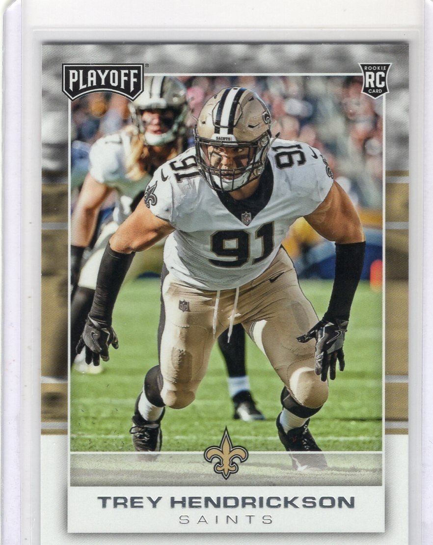 2017 Panini Playoff - Rookies Trey Hendrickson #295 (RC) BENGALS