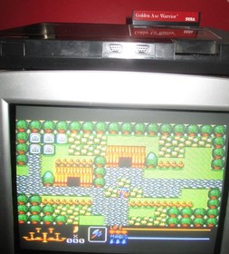 Sega Master System GOLDEN AXE WARRIOR w/Cartridge, Instructions & Box (CIB)