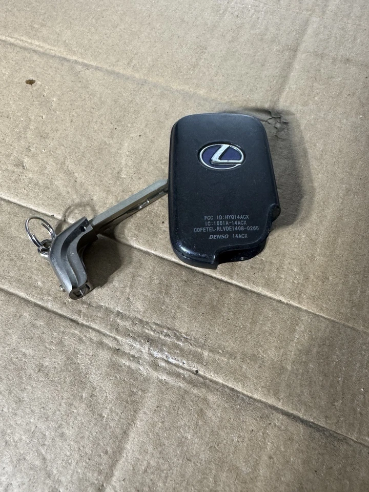 LEXUS CT200H 2011-2017 entrada sin llave mando a distancia llavero transmisor OEM 89904-48481 Foto 3 de 4