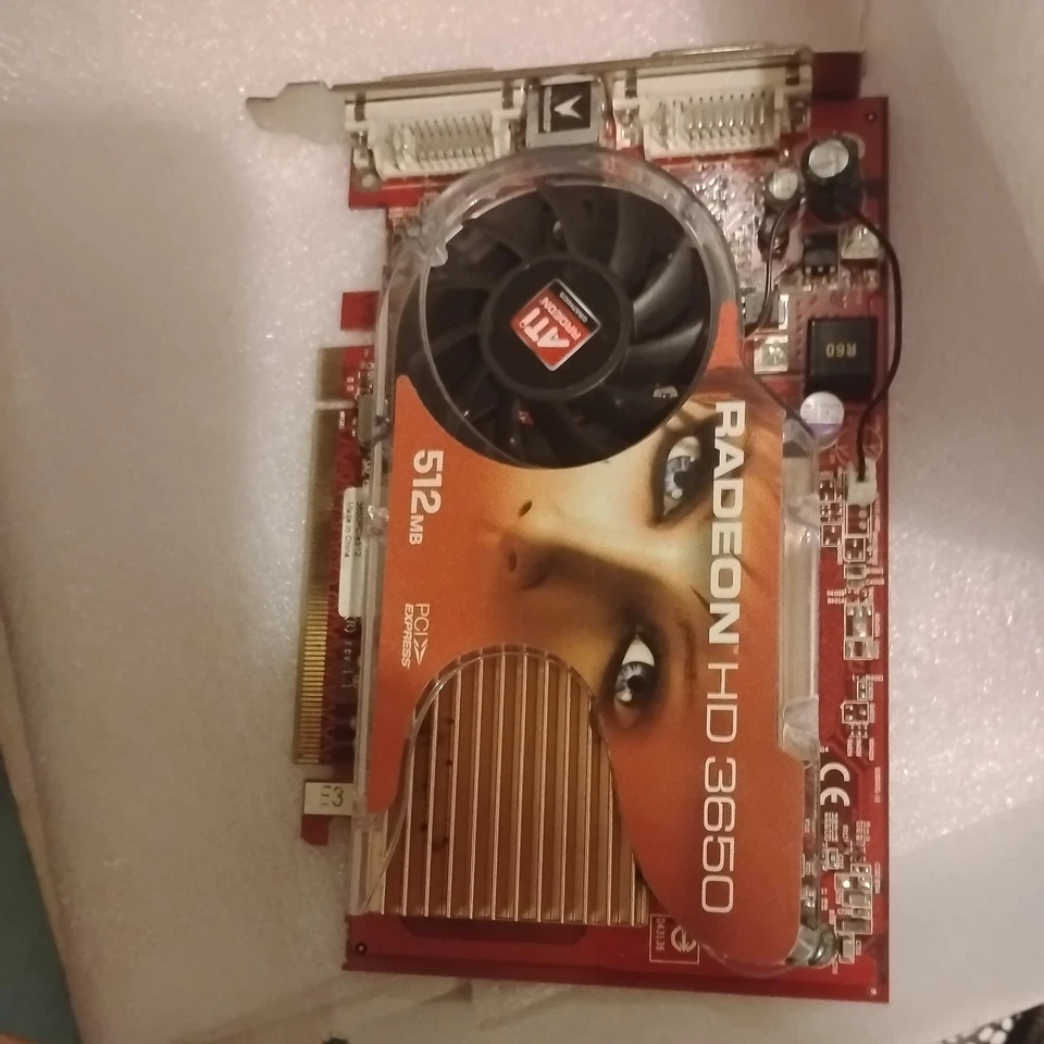 ATI Radeon HD 3650 512MB DDR2 PCIe Graphics Video Card DVI VGA HDMI Legacy GPU   - Image 4 of 4
