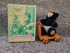 VTG Raikes Bears Nursery Miniatures Nathan with Wagon w OB