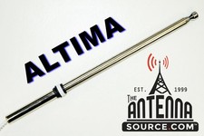 Antena de alimentación AM/FM MÁSTIL NUEVO mástil de acero inoxidable se adapta a: Nissan Altima 1993-2000