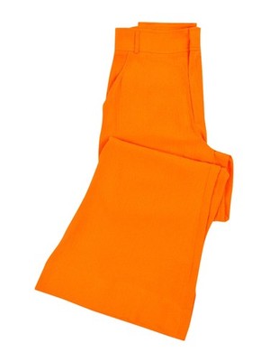 Solid & Striped Women's Roya Gingham Pants Pants Swim Cover-Up (M, Tangerine)