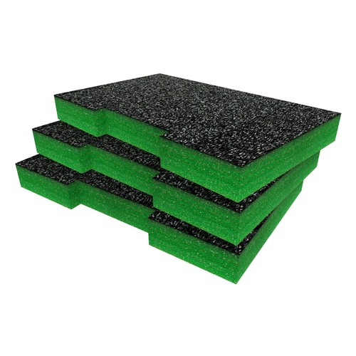 Shadow Foam DeWalt ToughSystem 2.0 3 Drawer Foam Insert Cut and Peel 30 To 50mm - Picture 3 of 19