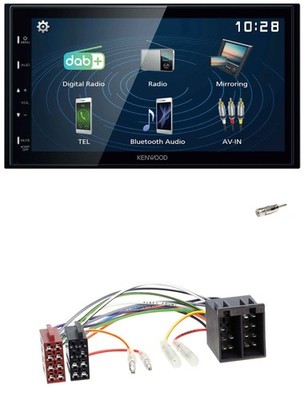 Kenwood 2DIN Bluetooth MP3 USB DAB Car Stereo for Skoda Octavia I 1997-2004
