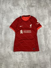 Vintage Womens Liverpool LFC #18 Nike Soccer Jersey Size Medium Red