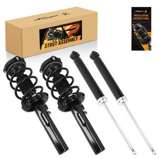 4pcs Suspension Rear Front Struts Assembly For Volkswagen Golf 2010-2014 172311