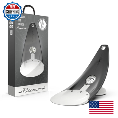 #ad #ad PuttOUT Premium Pressure Putt Trainer Golf Putting Practice Aid Stone $57.45