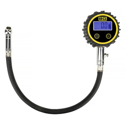 B-G Racing Motorsport Digital Tyre Pressure Gauge - High Accuracy, 0-60 PSI
