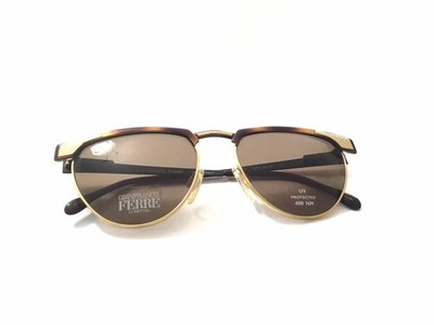 Gianfranco Ferre Sunglasses Vintage GFF 87/S Tortoise/Gold Size 54mm Authentic