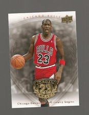 MICHAEL JORDAN UPPERDECK LEGACY GOLD 2009 CARD #29