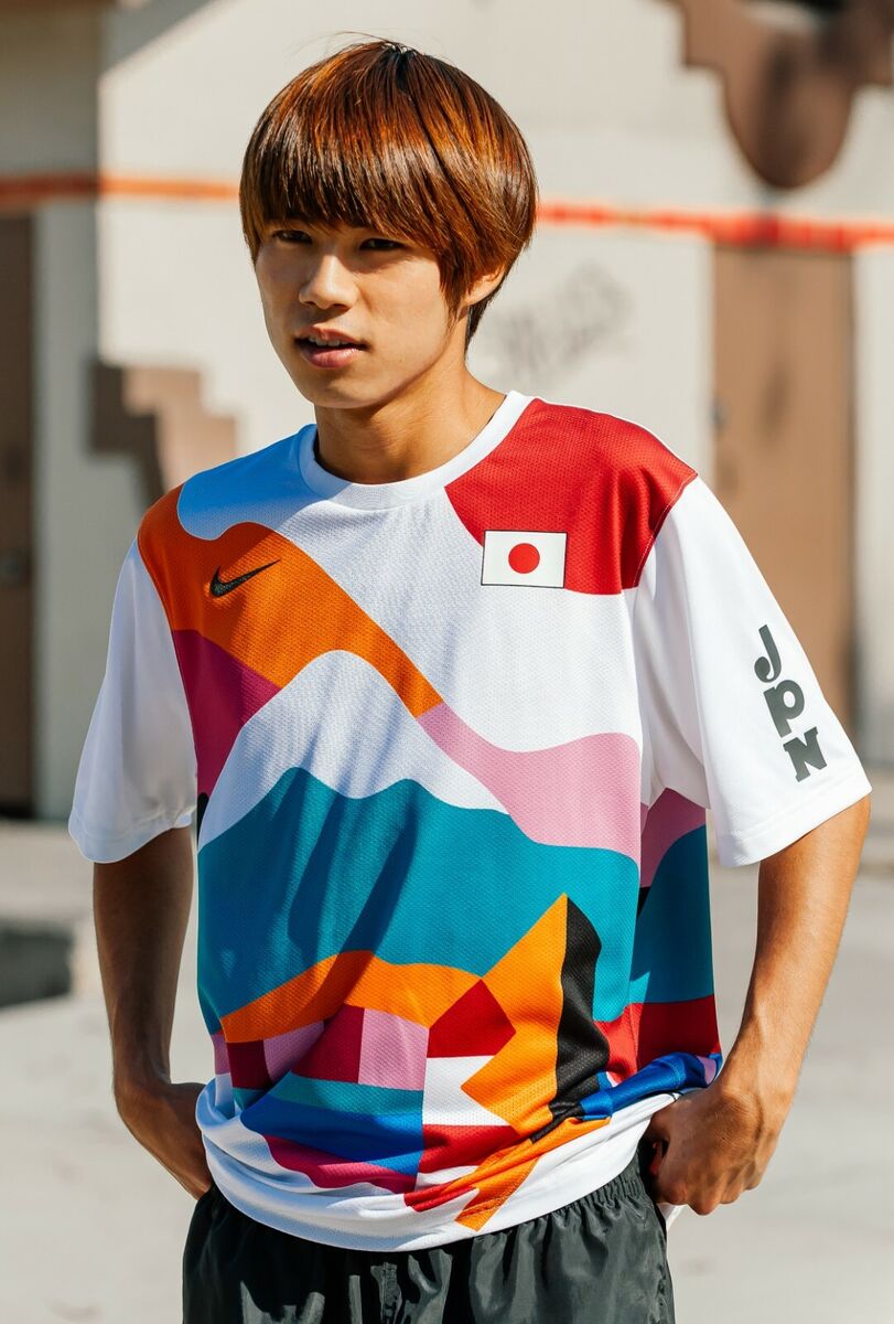 Nike SB x Parra 'Japan Federation Kit' Jersey White/Black Horigome Size S-XL