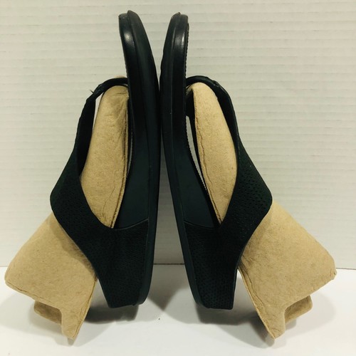 FitFlop Banda Damen-Sandalen 6 schwarz Leder perforiert Riemenschuh Whimsigoth - Bild 5 von 12
