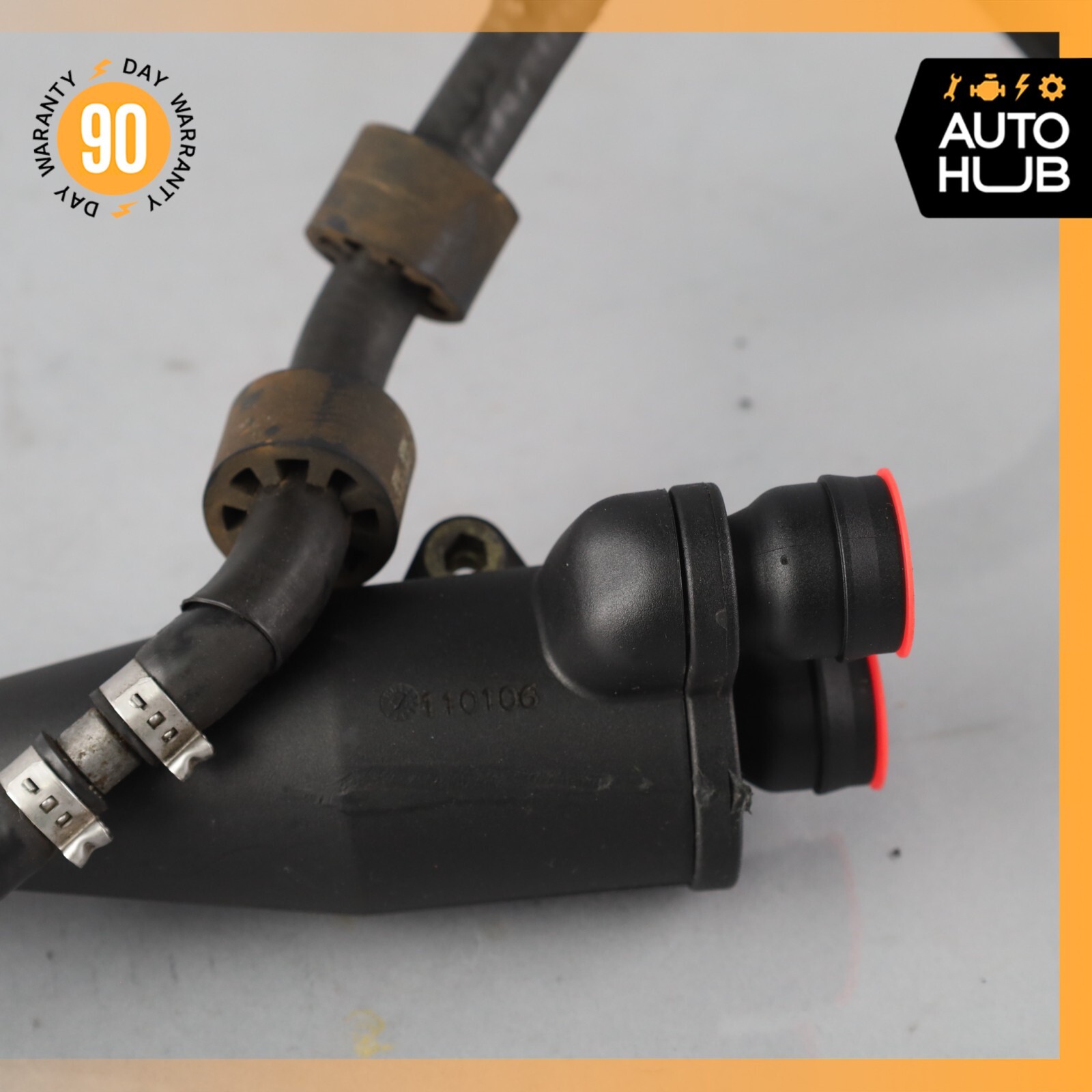 Bentley Continental Flying Spur 6.0L Left Engine Oil Separator w/ Pipe OEM 53k