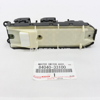 Toyota Prius Camry CT200h OEM Driver Power Window Master Switch