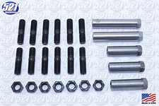 Exhaust Manifold Hardware Kit Sleeve Nuts Fits 67 440hp Coronet Rt Gtx Mopar