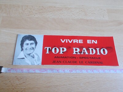 Selbstklebend Top Radio - Jean-Claude Le Cardinal