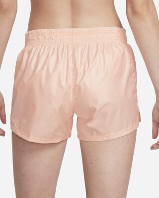nike washed coral shorts