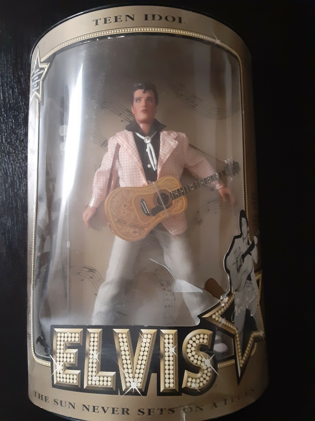 elvis the sun never sets on a legend doll