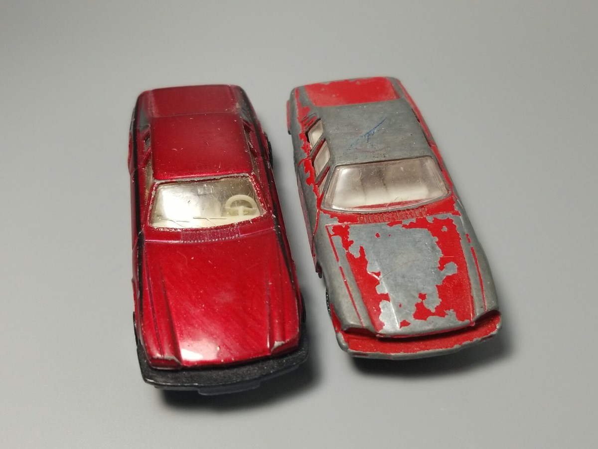 Vintage Jaguar Lot Zylmex Zee XJ-S D86 & MC Toy XJS V-12 Red