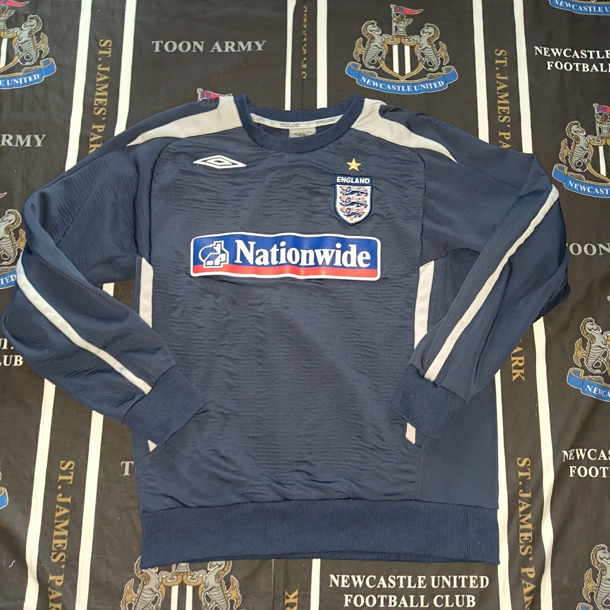 Vintage England Football Coat Training Jacket Top Umbro 2006 2007