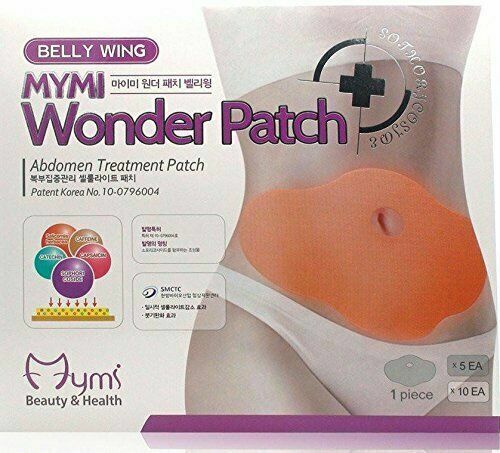 UNISEX Belly MYMI Wonder Patch bruciagrassi cerotto dimagrante perdita di peso 5/10/20 UK - Foto 4 di 4