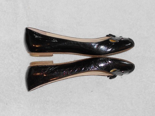 Marc Jacobs Ballerines cuir vernis noir 39.5 TBE - Imagen 3 de 11