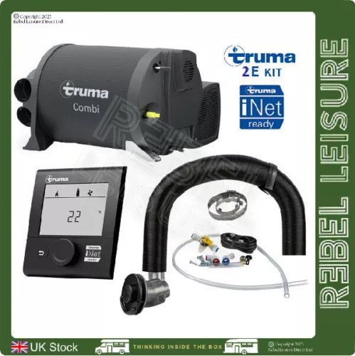 Truma 2E Combi Boiler with CP Panel - LPG Gas & 240v Electric Model 33113-80MB/L