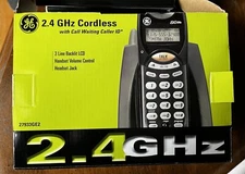GE 2.4 GHz Digital Cordless Phone Model 27933GE2 New In Open Box