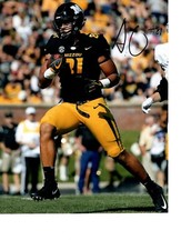 ALBERT OKWUEGBUNAM MISSOURI TIGERS SIGNED 8X10 PHOTO W/COA #1