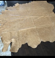 Brown Natural Cowhide Leather Cow Hide Piece
