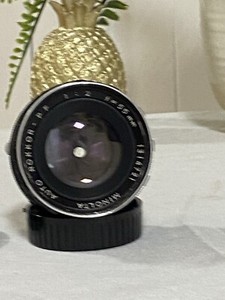 Vintage Minolta Auto Tele Rokkor PF 1:2 f55mm Lens