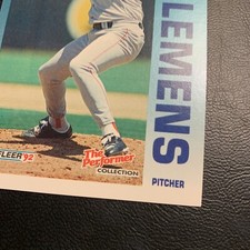 B51d #6 Roger Clemens Boston Red Sox￼ 1992 fleer 7-Eleven former￼ Citgo 711