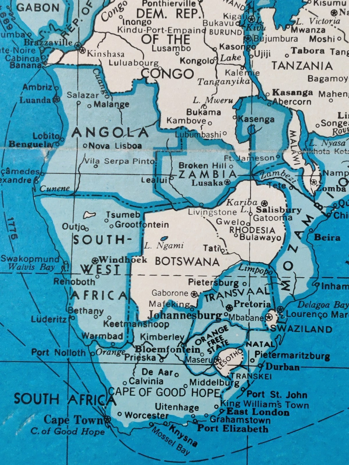 Vtg 1970 Associated Press Background News Map Vietnam War Apollo Moon Missions