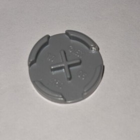 Lego 4150pb002a Light Bluish Gray Tile Round 2x2 with SW Republic At AT-TE 4482