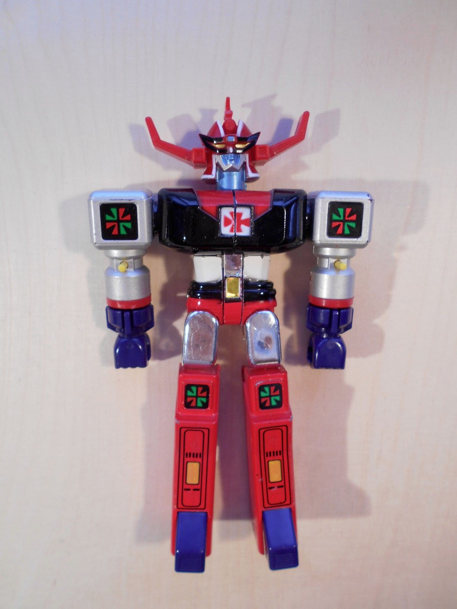 POPY Daltanius Godaikin – BANDAI 1980 – Complet Avec Boîte D'origine – Robot Vintage