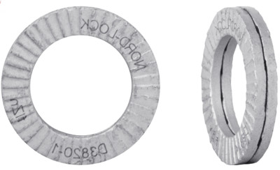 Nord-Lock Scheibe Keilsicherung M3 - M30 Zinklamelle (verzinkt) schmal & breit