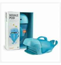 WHALE POD by BOON BATH-TOY SCOOP DRAIN  STORAGE WITH MOUNTING FASTSHIPPING