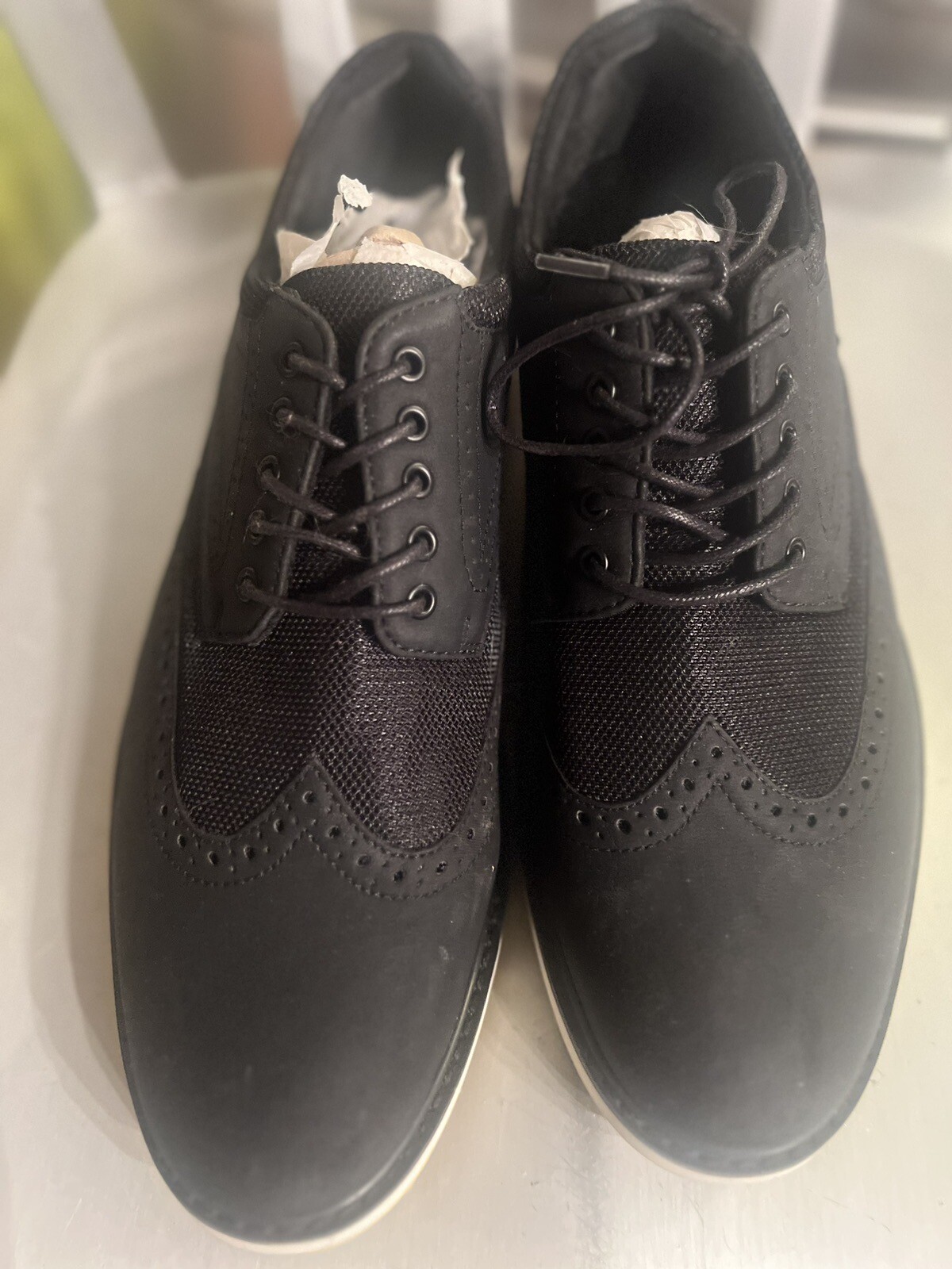 SAOLA SUOLA BIANCA OXFORD ALDO ASYCIEN TAGLIA 9 MAI INDOSSATA NUOVISSIMA