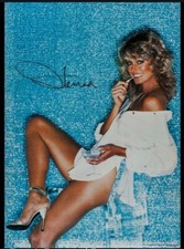 FARRAH FAWCETT 1979 PRO ARTS ICONIC BLUE POSTER #14-684 ORIGINAL SEALED NM