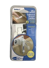 Safety 1st Ultra Secure Cabinet And Drawer Latches 4 Pack 48303