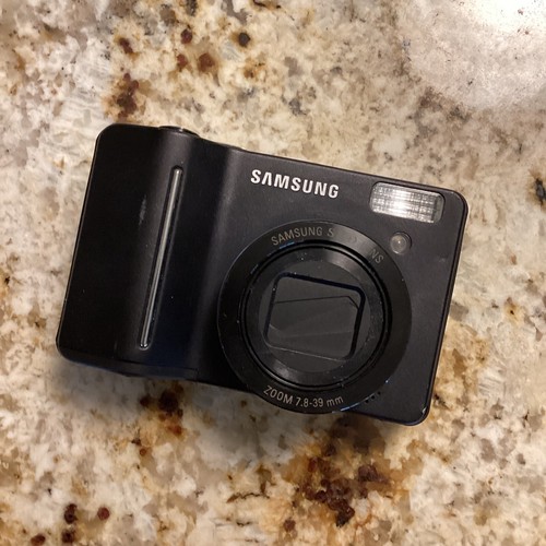 Samsung S1050 10.1MP Digital Camera Black - Tested & Working!